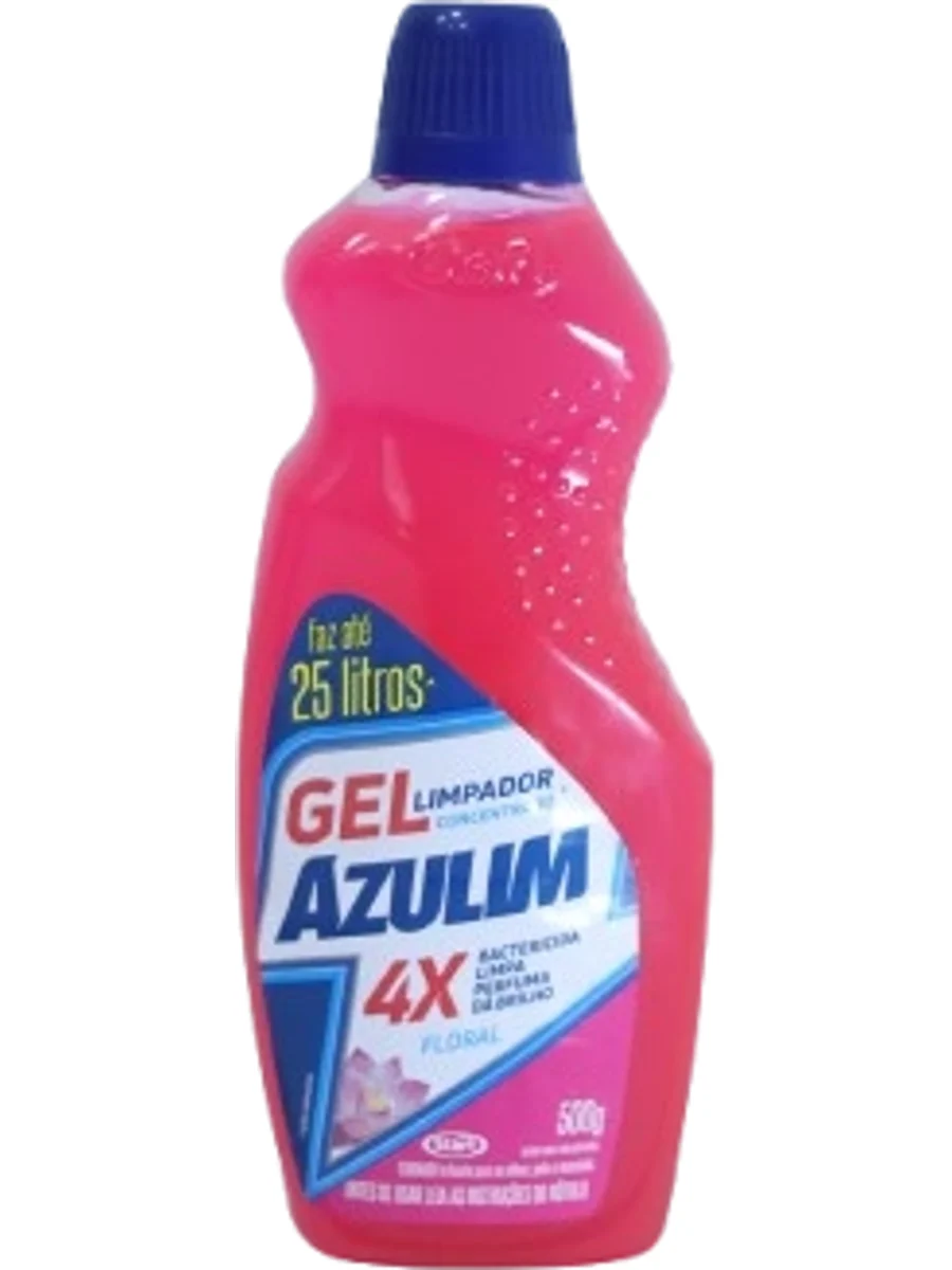 Azulim Gel Limpador Concentrado Flores 500g