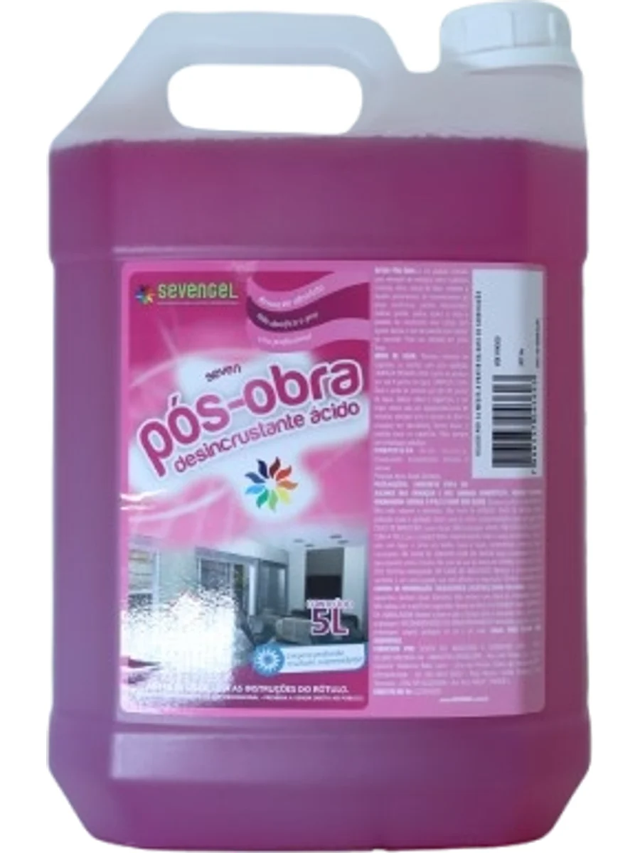 Seven Pós-Obra Desincrustante Ácido 5L